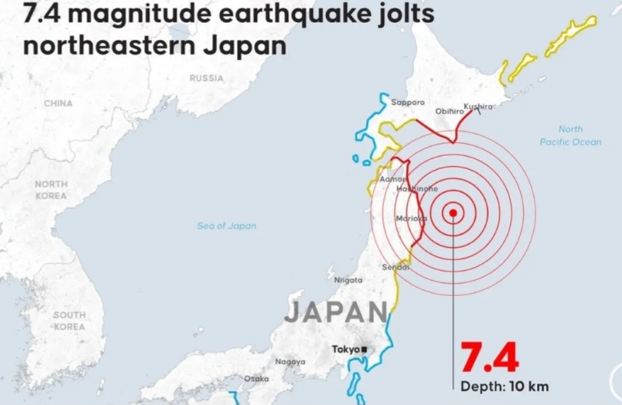 Tak Ada WNI Jadi Korban Gempa Magnitudo 7,4 Jepang