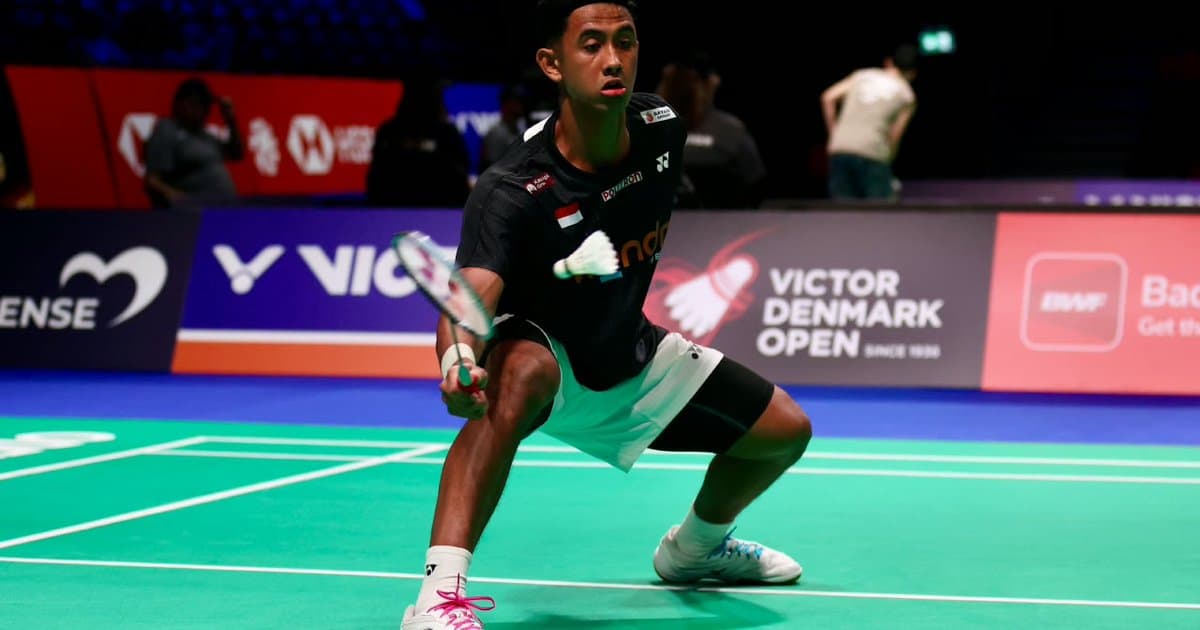 Denmark Terbuka 2026: Alwi ke Perempat Final, Jonatan Sebut Permainan Juniornya Makin Matang