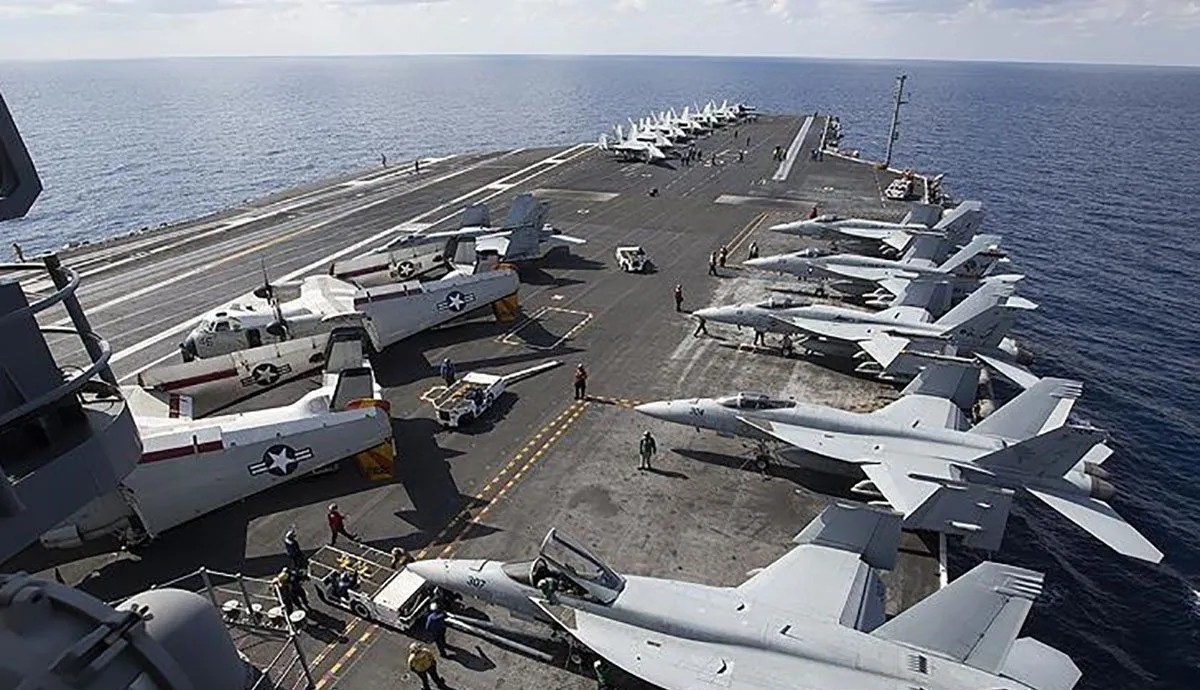 Kapal Serbu Amfibi USS Tripoli AS Tiba di Timur Tengah