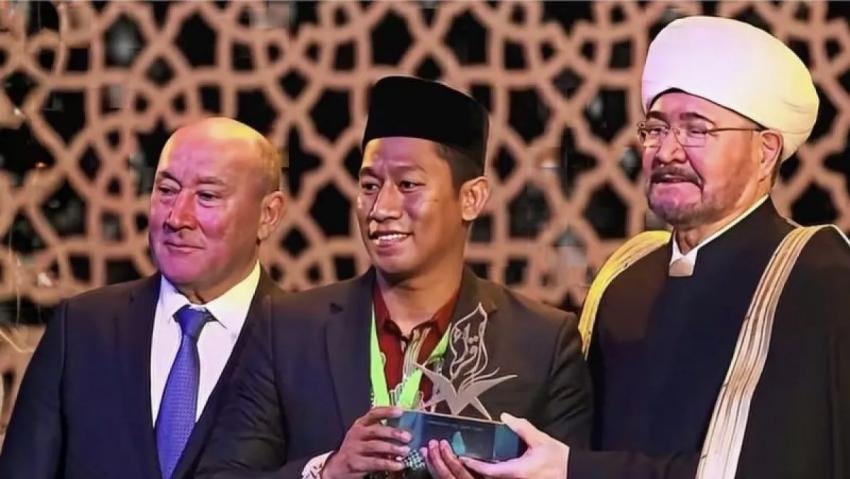 Qari Kaltim Imranul Karin Sabet Juara MTQ Internasional 2026 di Rusia