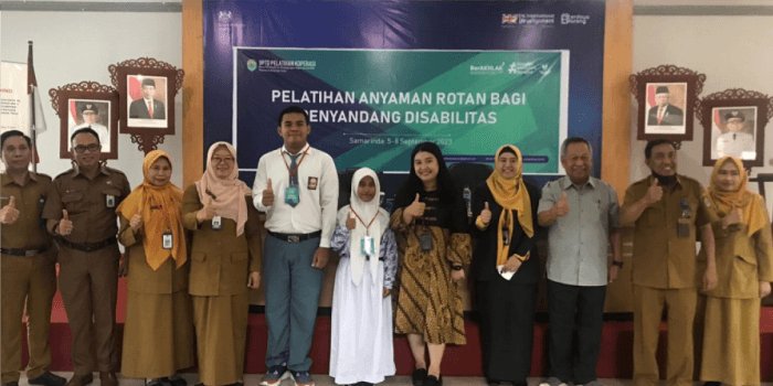Pelatihan Bagi Para Penyandang Disabilitas , Berikan Bekal Keterampilan dan Kemandirian