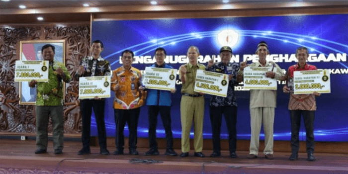 Penghargaan Kompetisi Literasi Masyarakat dan Perpustakaan, sebagai sarana pendidikan Nasional dan Negara