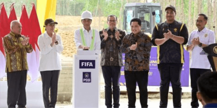 Bantuan FIFA untuk pusat pelatihan nasional PSSI di IKN