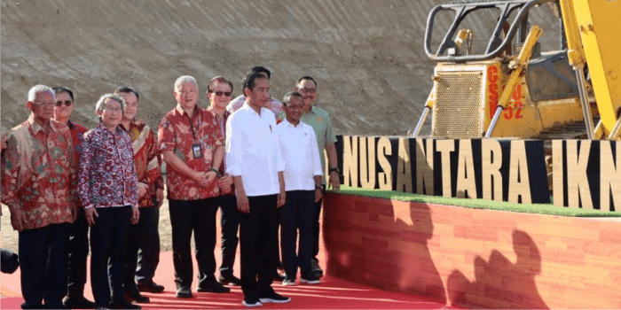 Presiden Groundbreaking Hotel Bintang 5 di wilayah IKN Penajam.