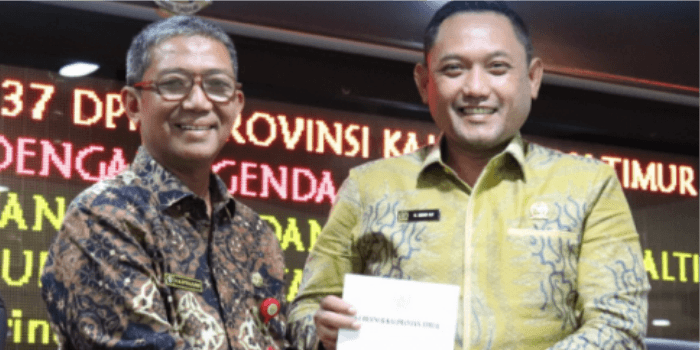 DPRD Provinsi Kalimantan Timur Sambut Hasil Reses Masyarakat dalam Rapat Paripurna Ke-37