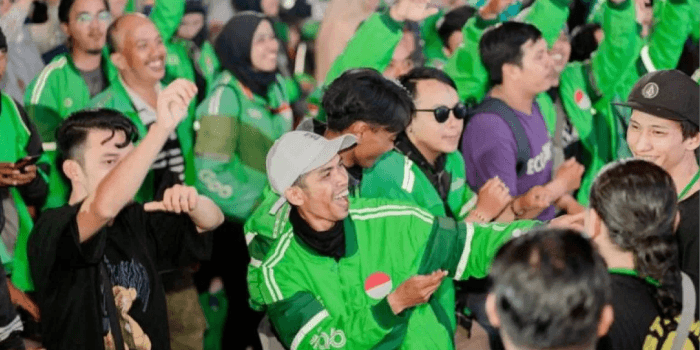 Seribu Pengemudi Grab Meriahkan Acara Hajatan di Samarinda