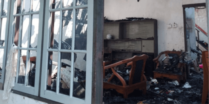 Cerita Korban Kebakaran di Kelurahan Damai Balikpapan yang Mengaku Tak Sempat Menyelamatkan Barang