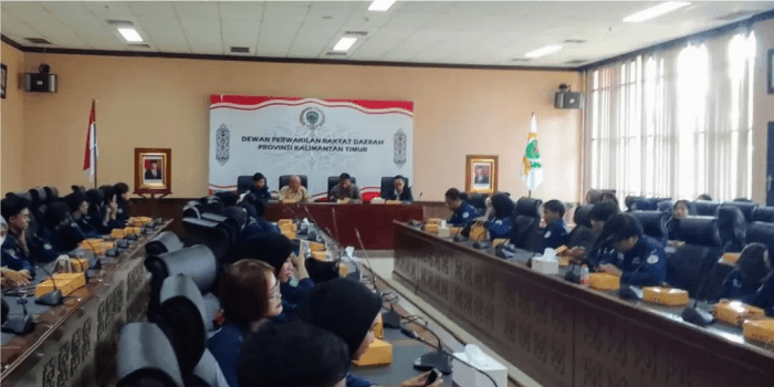 DPRD Kaltim paparkan praktik legislasi ke mahasiswa Unmul