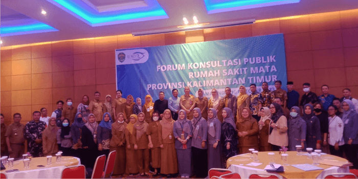 RS Mata Provinsi Kaltim Gelar Forum Konsultasi Publik