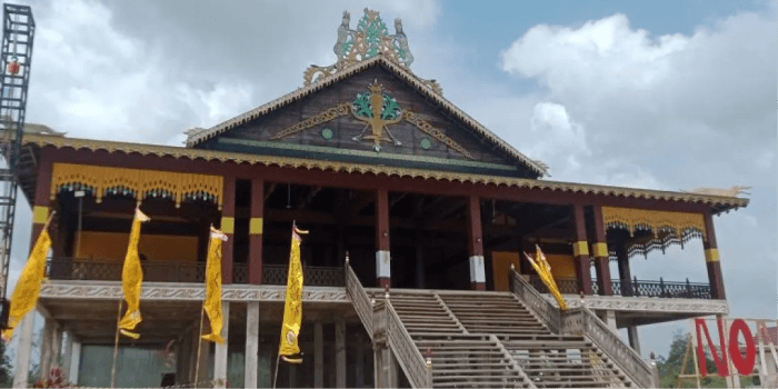 Rumah Adat Kuta Rekan Tatau di Penajam Paser Utara Menjadi Tujuan Tamu Dalam dan Luar Negeri