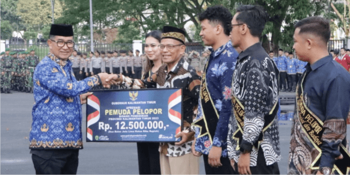 Penghargaan untuk Pemuda Pelopor, Pasbibraka Nasional, dan Pemuda Berprestasi dalam Membangun Indonesia