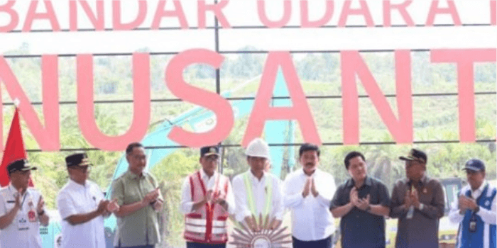 Presiden RI Jokowi Groundbreaking Bandara IKN yang Ramah Lingkungan