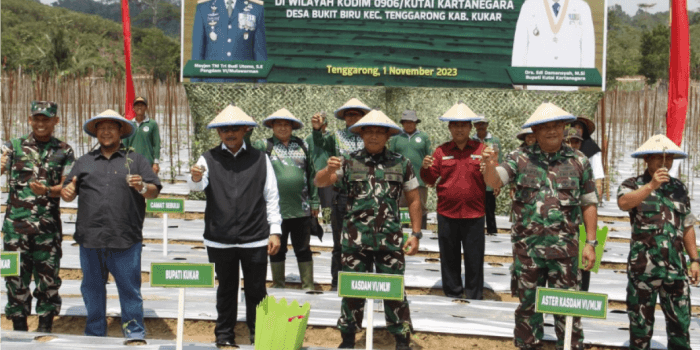 Tutup Karya Bhakti dan Gerakan Nasional Ketahanan Pangan di Kutai Kartanegara