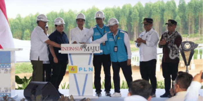 Groundbreaking PLTS IKN 50 Megawatt, Jokowi Sampaikan Dua Pesan