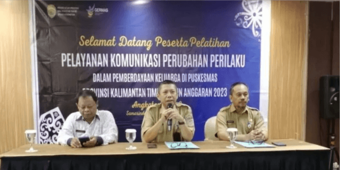 Dinkes Kaltim Tingkatkan Kompetensi Puskesmas dalam Intervensi Perilaku Masyarakat