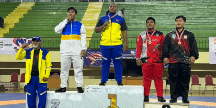 Pegulat Kaltim Berjaya dengan 3 Emas dan 1 Perunggu di Babak Kualifikasi PON