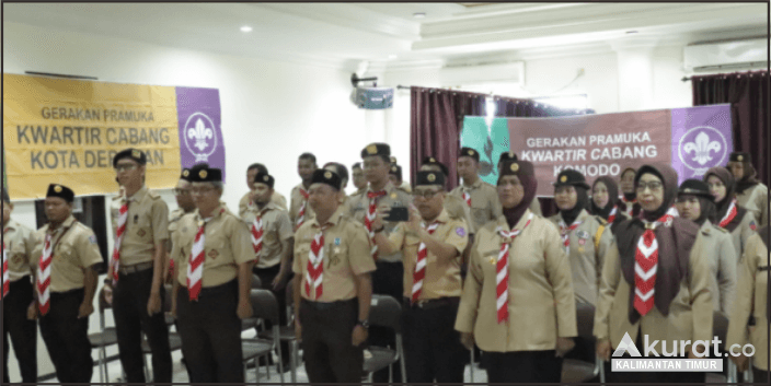 34 Peserta Sukses Menyelesaikan Kursus Pengelolaan Kwartir Pramuka Kaltimantan Timur