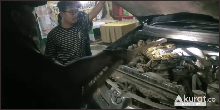 Ular Piton 3 Meter Masuk ke Mesin Mobil, Tim Relawan Berhasil Menyelamatkan