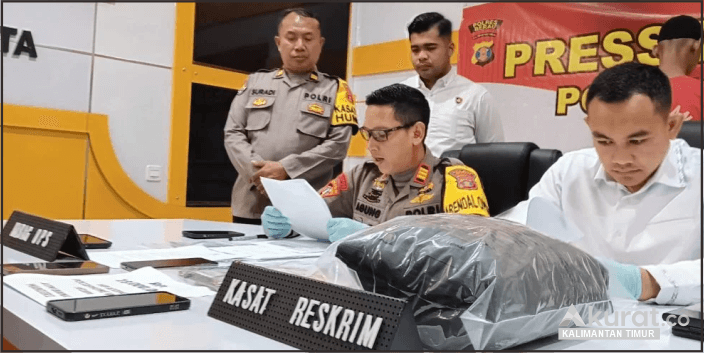Polres Berau Ungkap Kasus Penggelapan Uang Perusahaan, Pelaku bawa Lari ke Sumatera Barat
