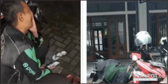 Pengemudi Ojek Online Kehilangan Motor Saat Sholat, Netizen Memberi Bantuan Tak Terduga