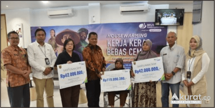 Pemkot Samarinda dan BPJS Ketenagakerjaan Salurkan Santunan Kematian kepada Ratusan Ahli Waris, Total Mencapai Miliaran Rupiah