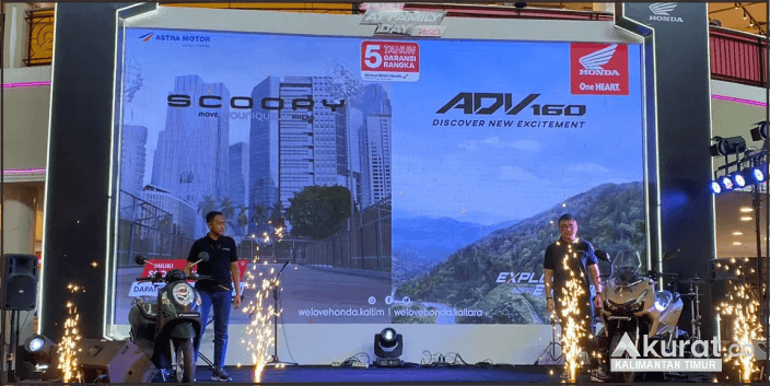 Astra Motor Kaltim 1 Rilis New Honda Scoopy dengan Varian dan Garansi Baru