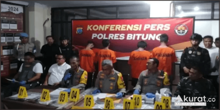 Kerusuhan di Kota Bitung: 7 Terduga Pelaku Ditangkap Terkait Insiden Meninggal dan Luka-luka