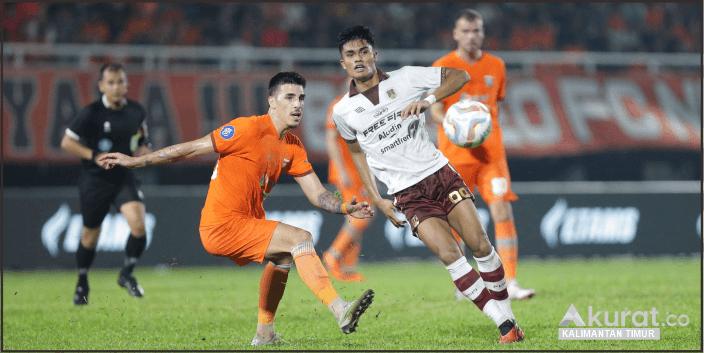 Borneo FC Raih Kemenangan Tipis 1-0 atas Persis Solo dalam Aksi Liga 1 2023-2024