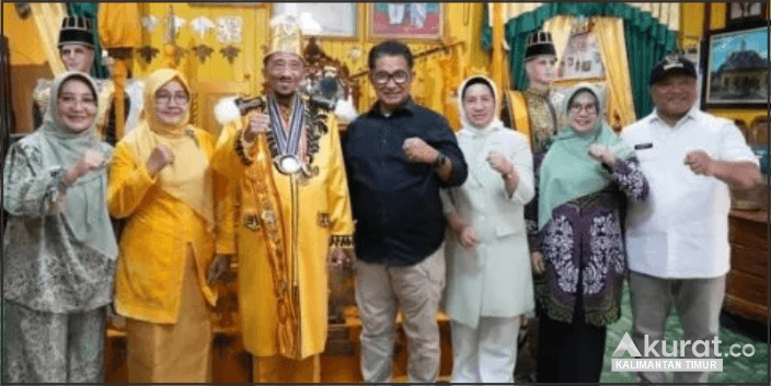 Kunjungan Silaturahim Pj Gubernur Kaltim dan Rombongan ke Kesultanan Gunung Tabur dan Sambaliung