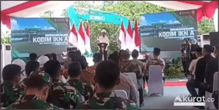Groundbreaking Kodim IKN: Jokowi Tekankan Desain Modern dan Peran Strategis di Ibu Kota Nusantara
