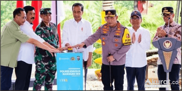 Jokowi Resmi Lakukan Groundbreaking Pembangunan Polres Khusus: Teknologi Canggih untuk Keamanan IKN