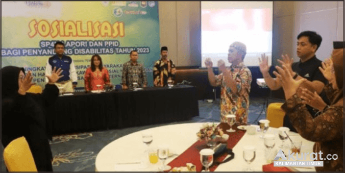 Diskominfo Kaltim Fasilitasi Difabel: Sosialisasi Layanan Pengaduan Online