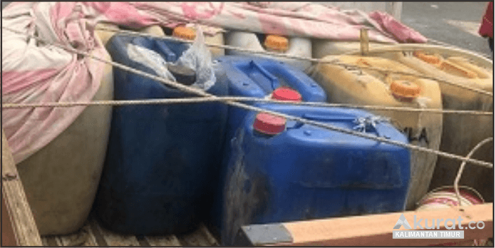 Polres Kutai Barat Berhasil Mengamankan Pelaku Pengetapan BBM Bersubsidi