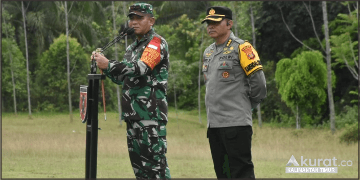 Apel Gelar Pasukan Danrem 091/ASN: Persiapan Matang untuk Kunjungan VVIP Presiden Jokowi ke Kawasan IKN Nusantara