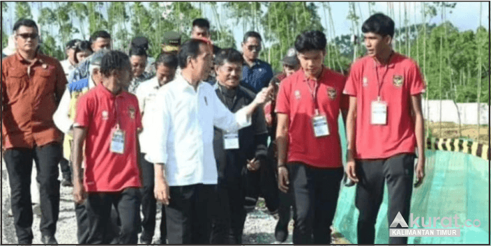 Presiden Jokowi Memimpin Inspeksi Pembangunan TC PSSI IKN: Fokus Juni 2024 Selesai!