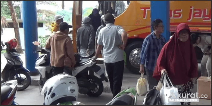 Lonjakan Arus Mudik! Terminal Batu Ampar Balikpapan Dilanda Lonjakan Penumpang